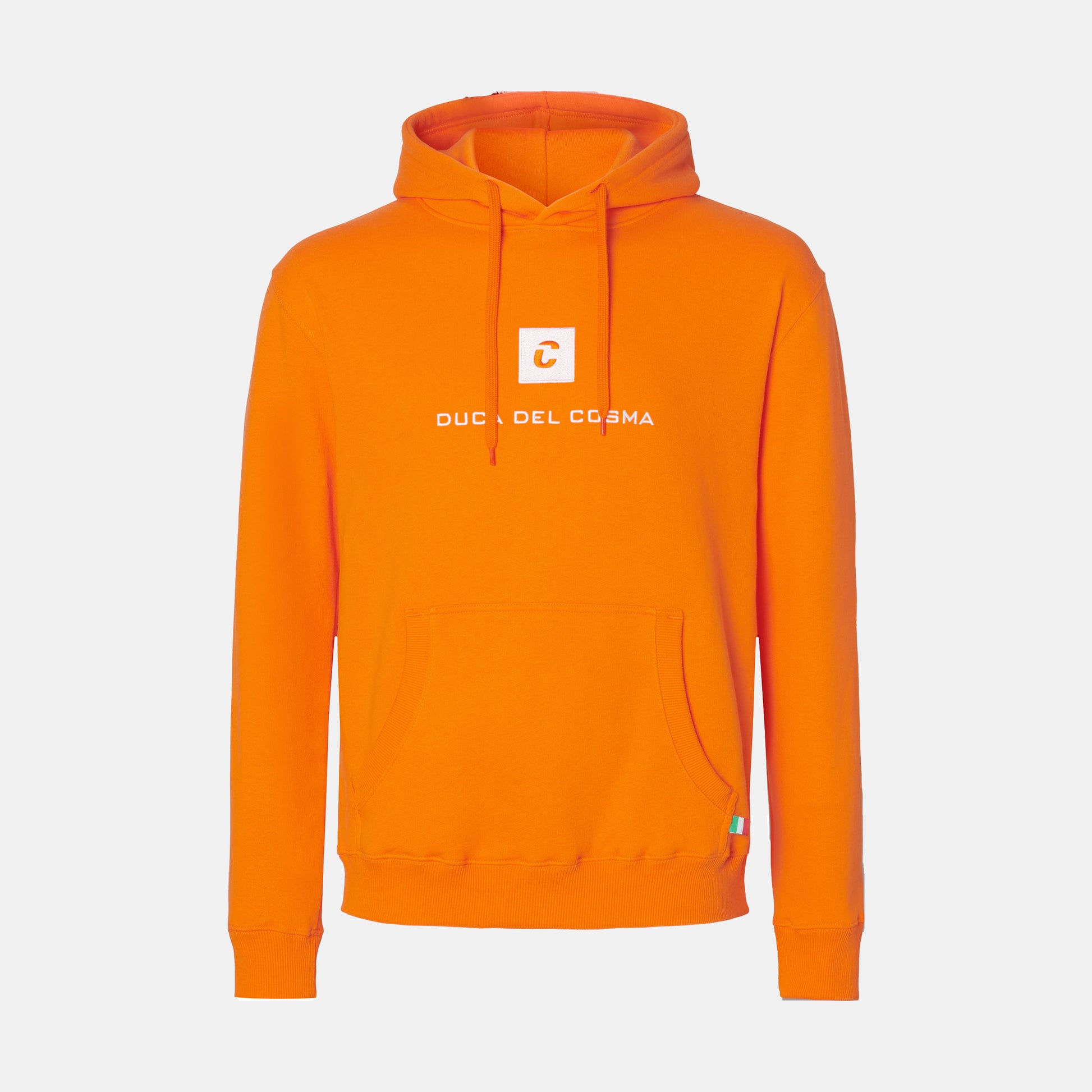 Golf Hoodie, Orangener Golf Hoodie, Damen Golf Hoodie, Herren Golf Hoodie, Damen Golf Pullover, Herren Golf Pullover, Duca del Cosma