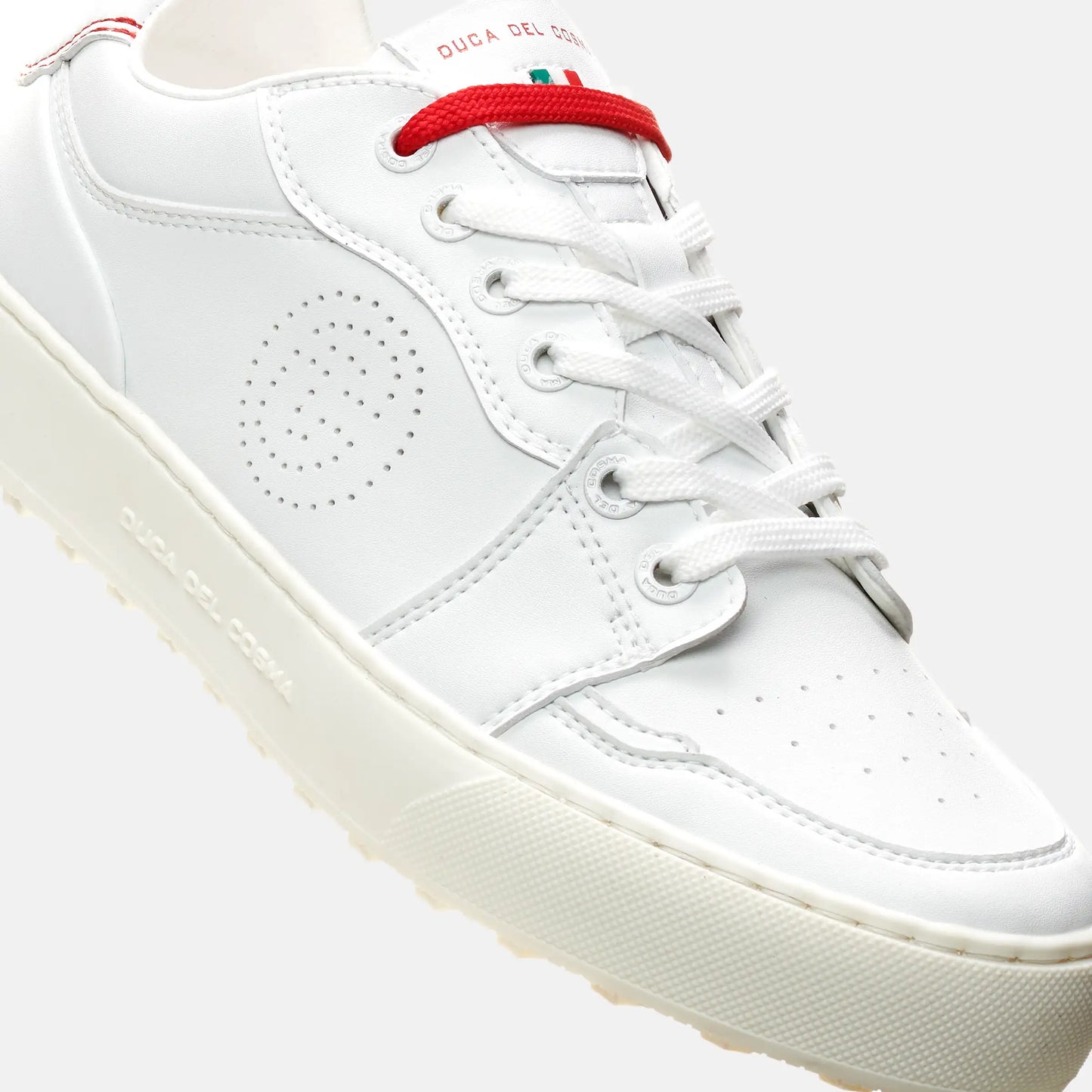 Weiße Golfschuhe Frauen stilvoll Duca del Cosma