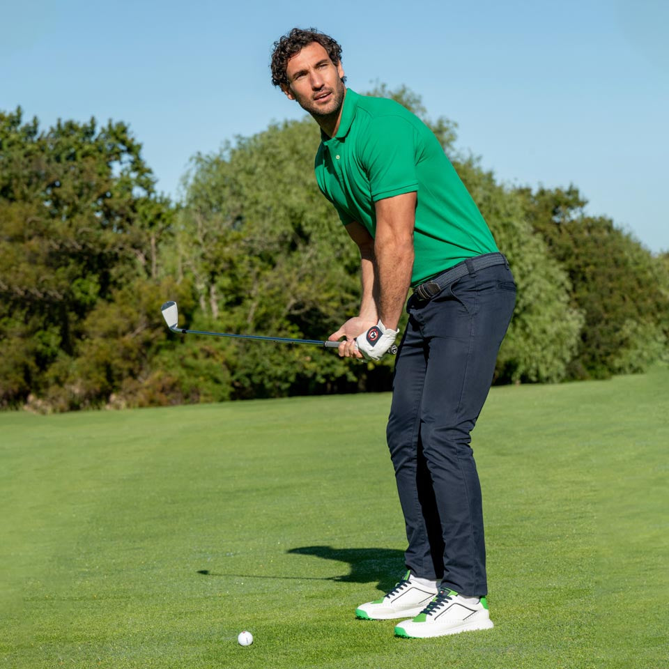 Girona - Weiss/Grün/Marine