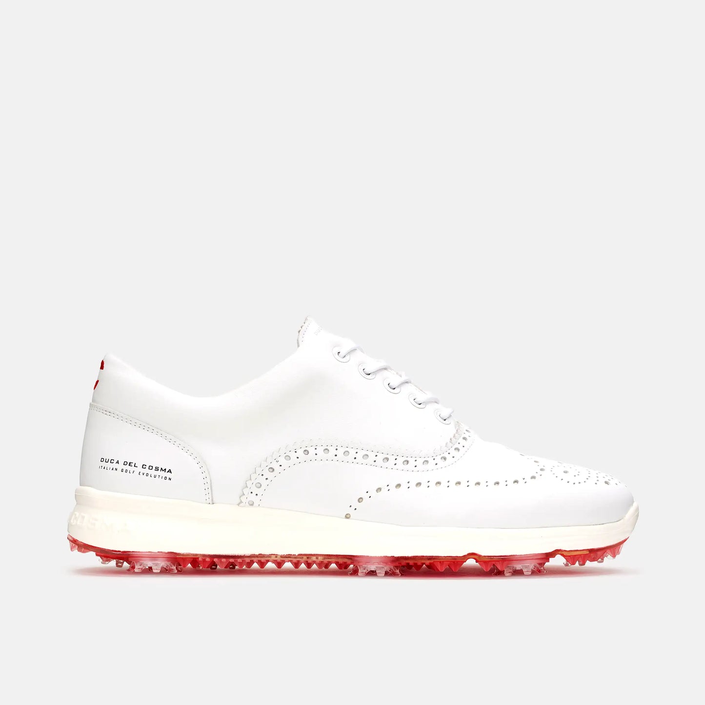 Weiße Golfschuhe Herren Duca del Cosma wasserdicht