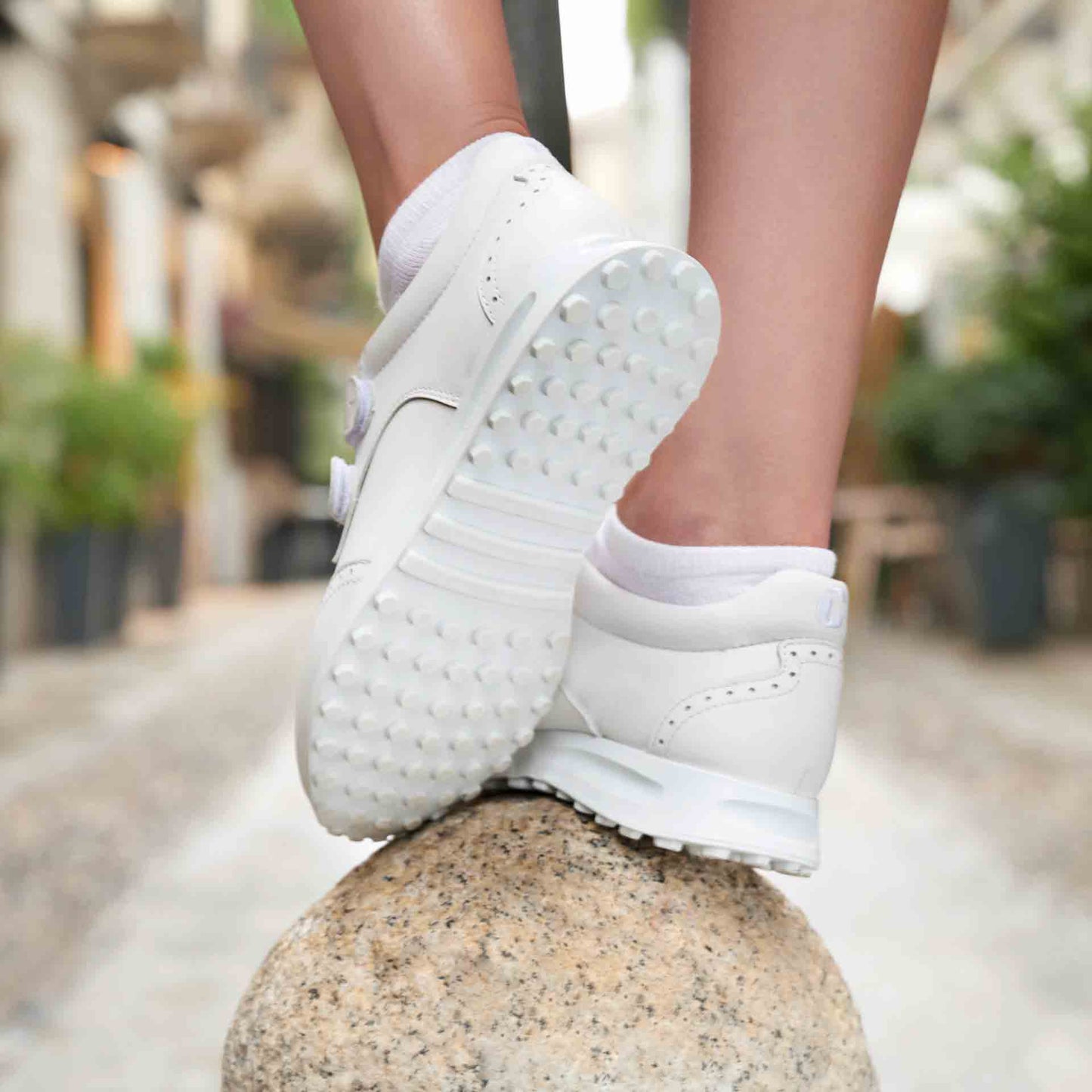 Golfschuhe Damen weiß Duca del Cosma