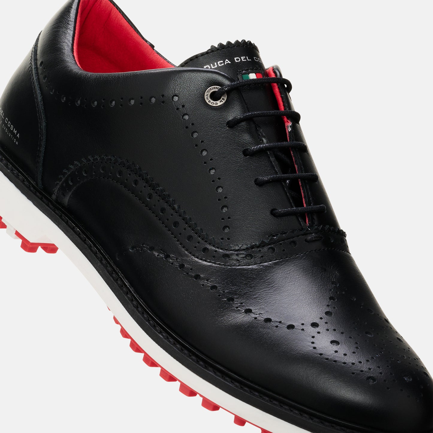 Herren Golfschuhe in Schwarz Duca del Cosma