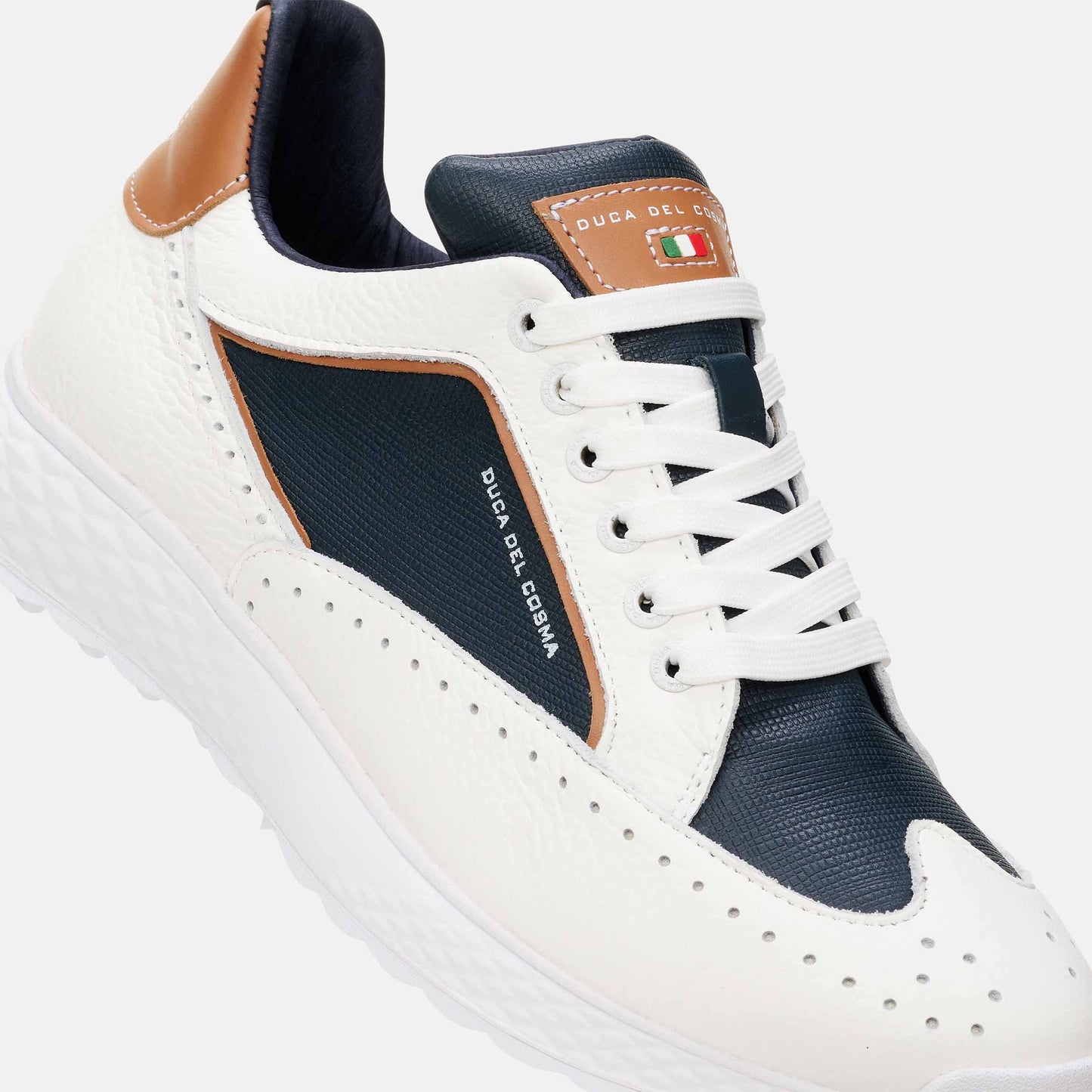 Golfschuhe Herren weiß Duca del Cosma