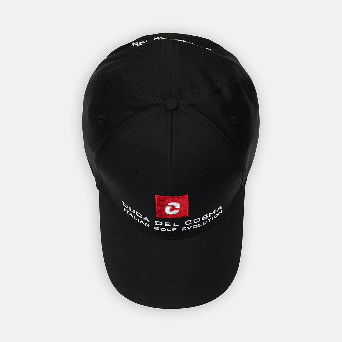 Black Golf Cap Duca del Cosma