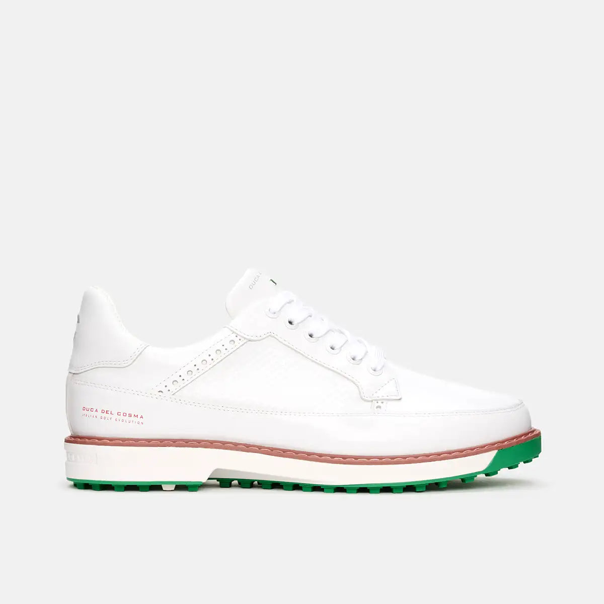 Weiße Golfschuhe Männer sportlich Duca del Cosma
