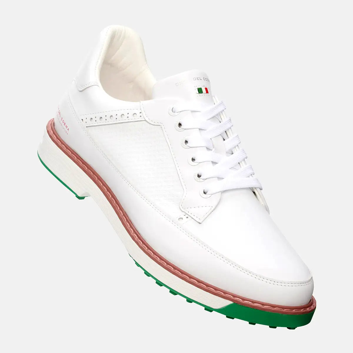 Spikeless Herren Golfschuhe Duca del Cosma weiß