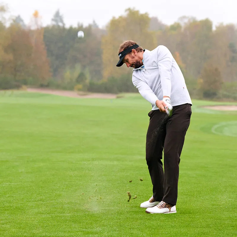 Weiße Golfschuhe Herren Duca del Cosma wasserdicht