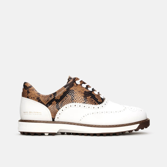 Duca del Cosma weiße Golfschuhe Männer leicht