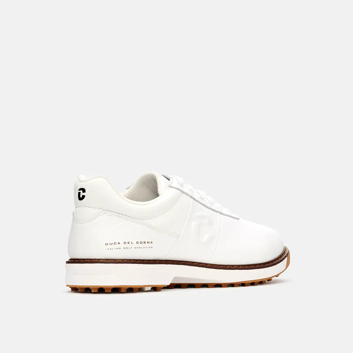 Golfschuhe weiß Männer Duca del Cosma atmungsaktiv
