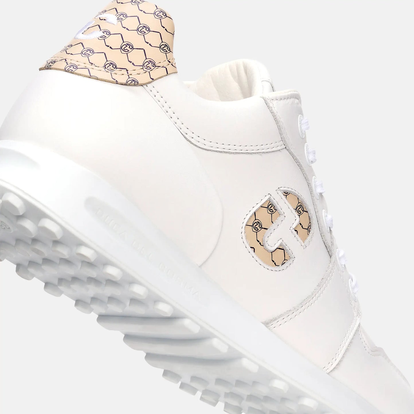 Sportliche Damen Golfschuhe weiß Duca del Cosma