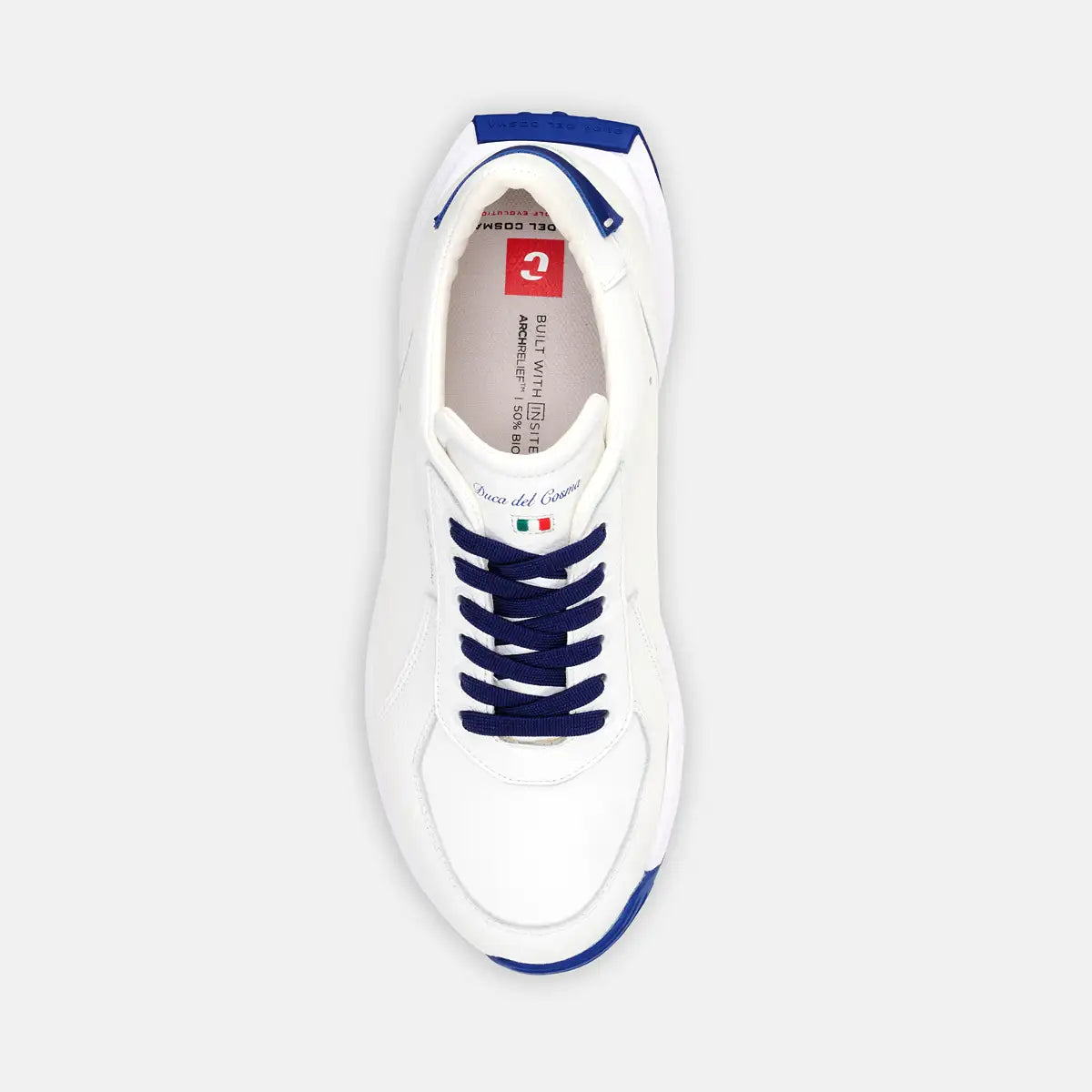 Spikeless Damen Golfschuhe Duca del Cosma weiß