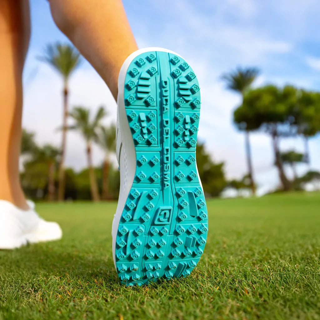 Wasserdichte Golfschuhe weiß Duca del Cosma Frauen