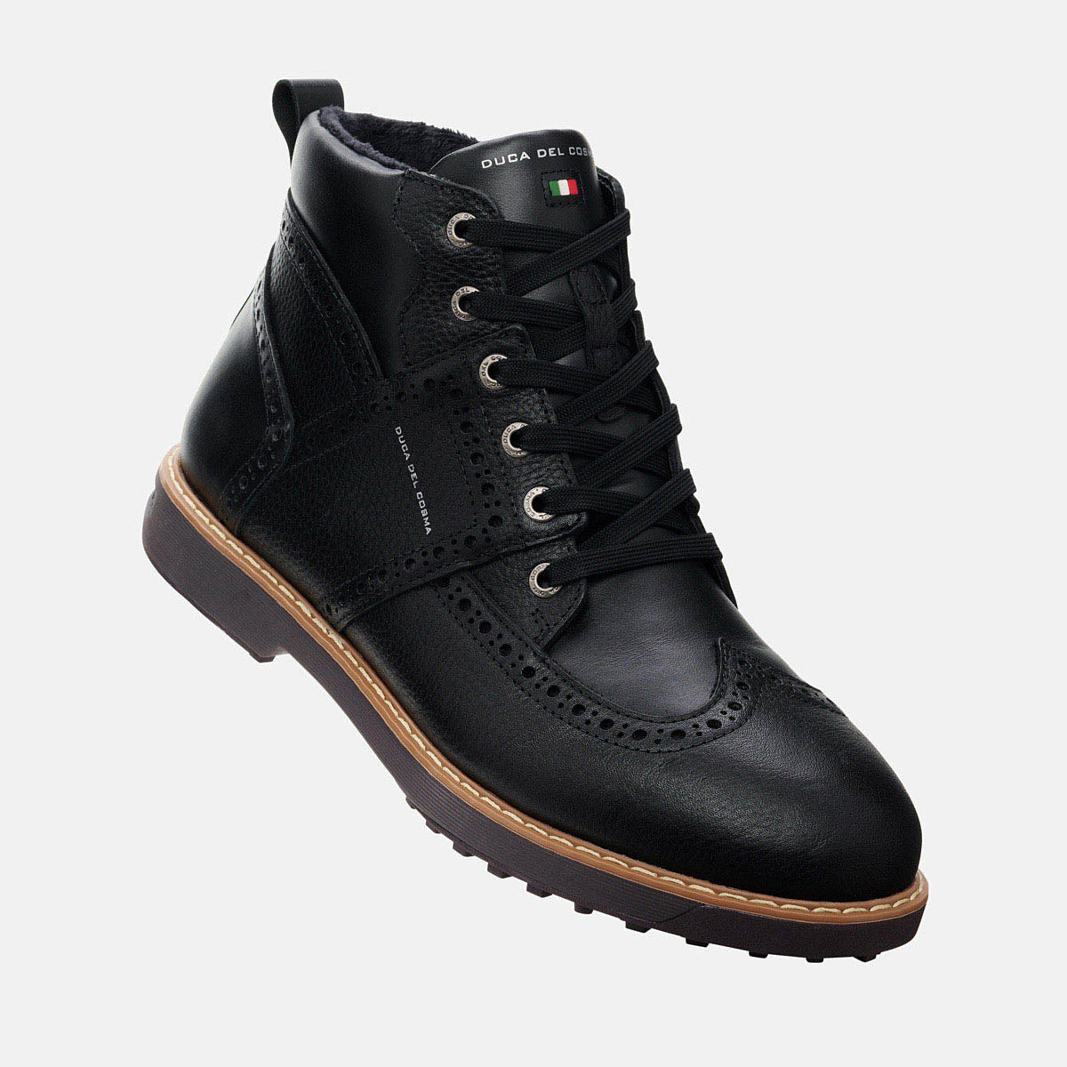 Herren Schwarz Golfschuhe