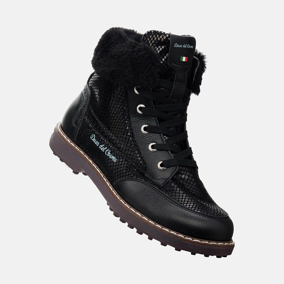 Damen schwarz golfschuhe