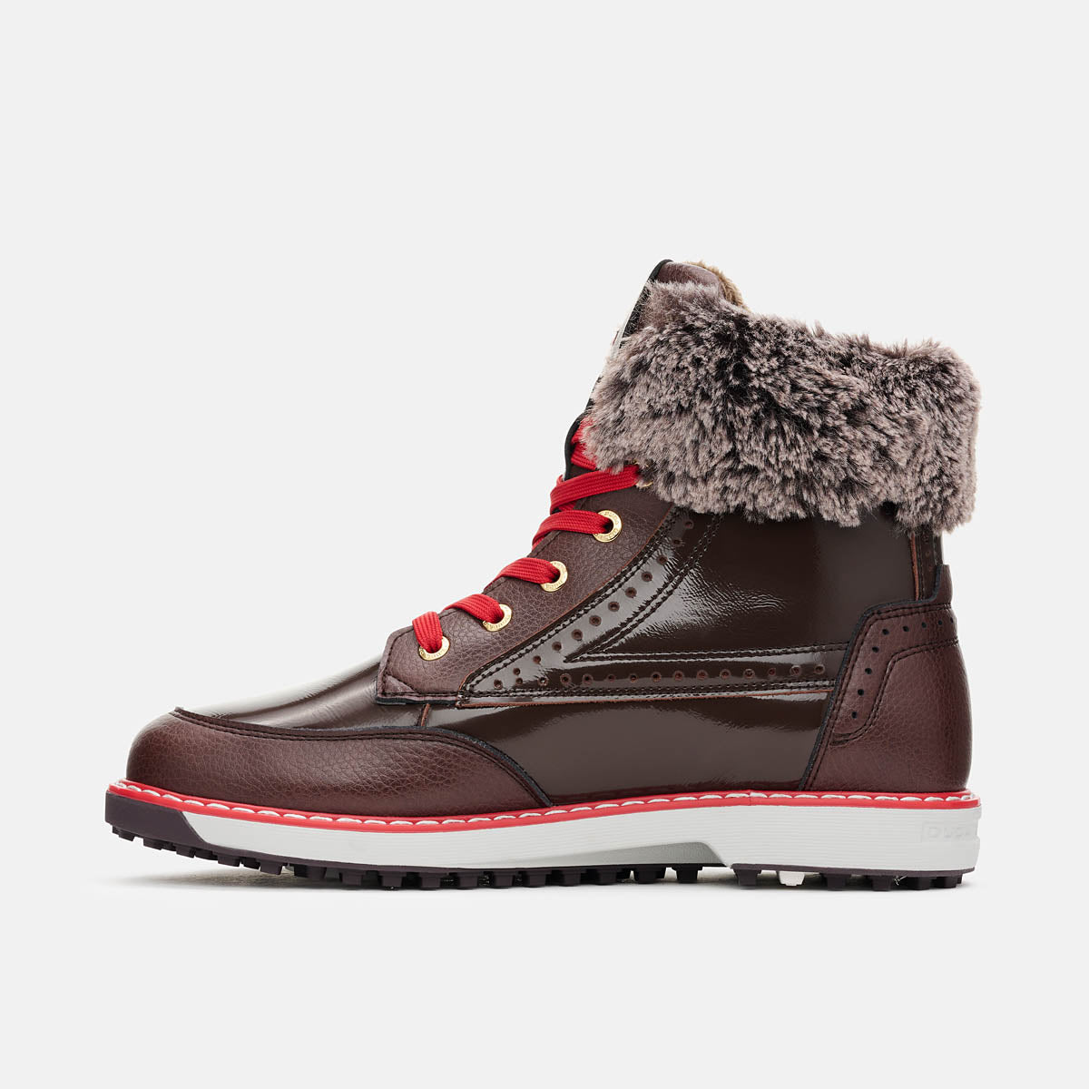 Damen braun golfschuhe