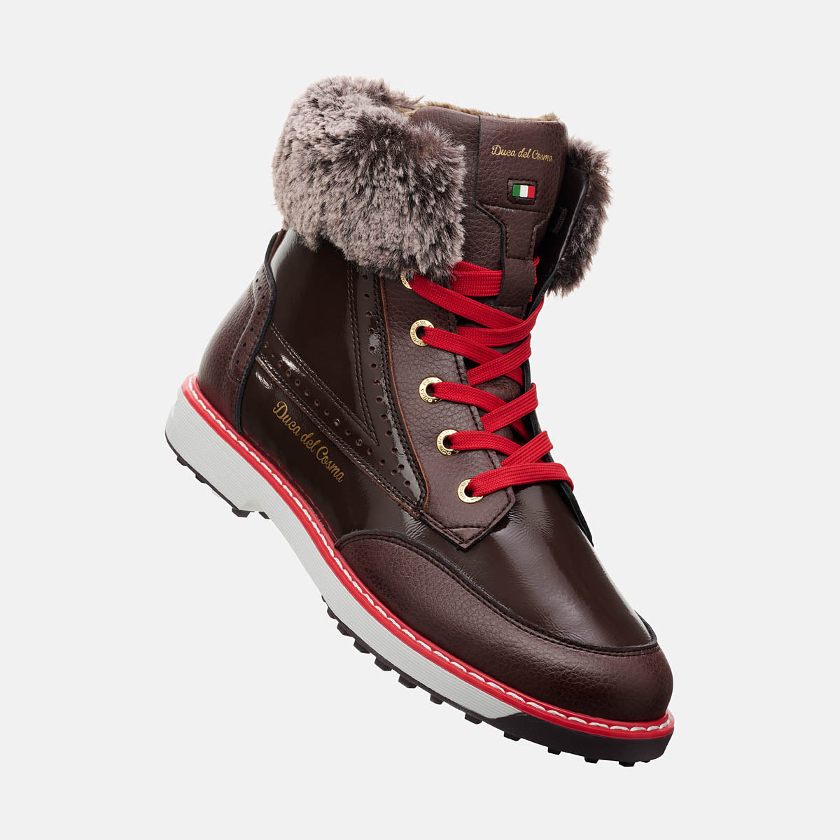 Damen braun golfschuhe
