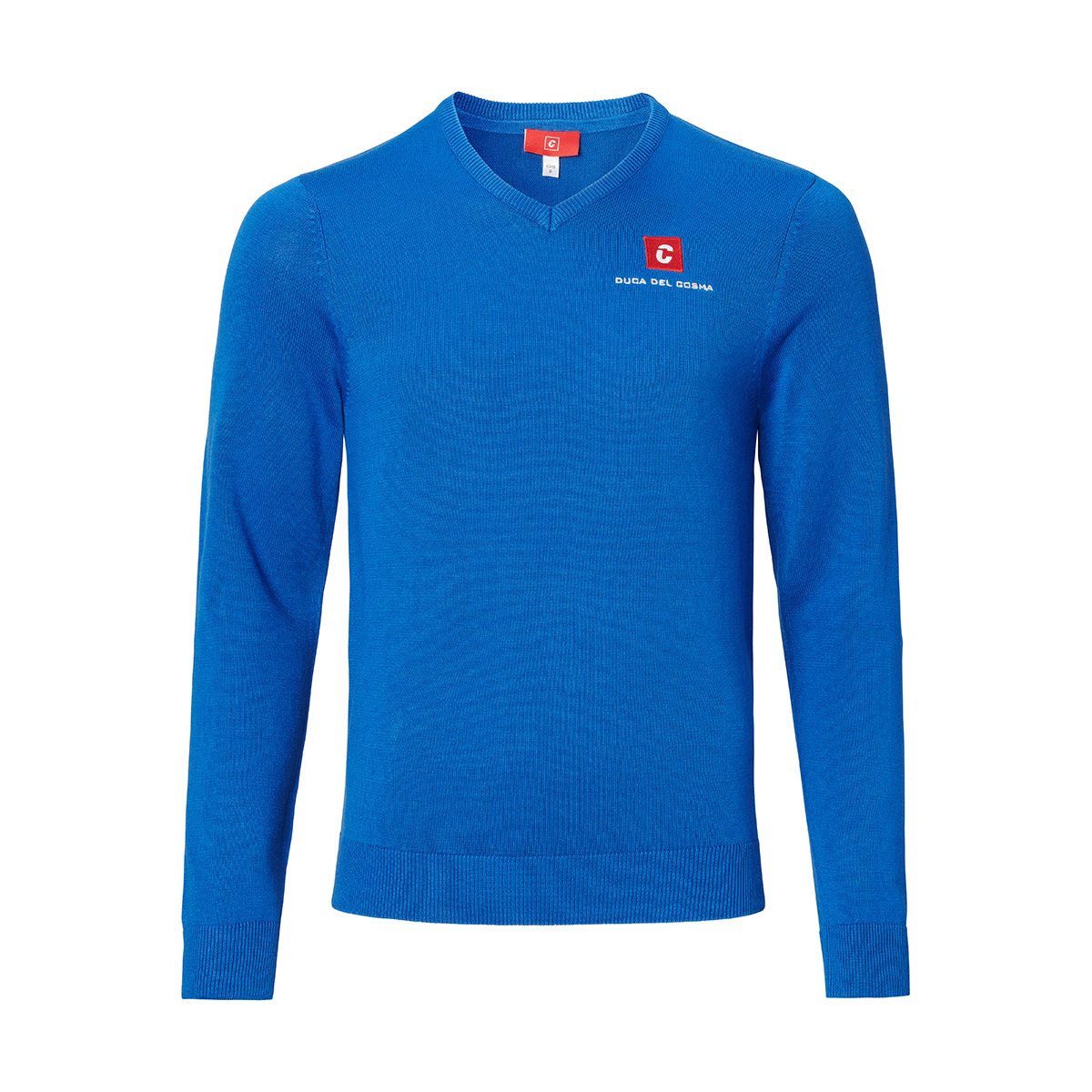 JL V-Neck - leicht Blau