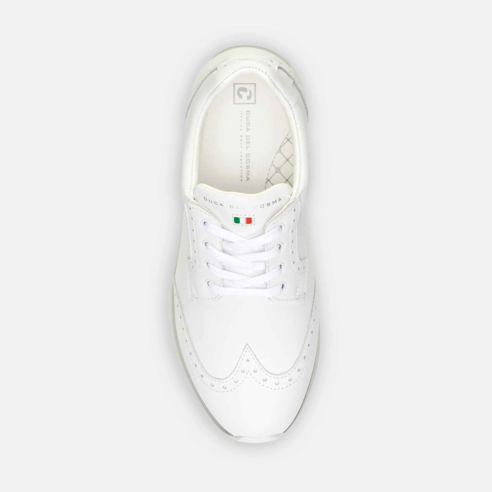 Spikeless Damen Golfschuhe Duca del Cosma weiß