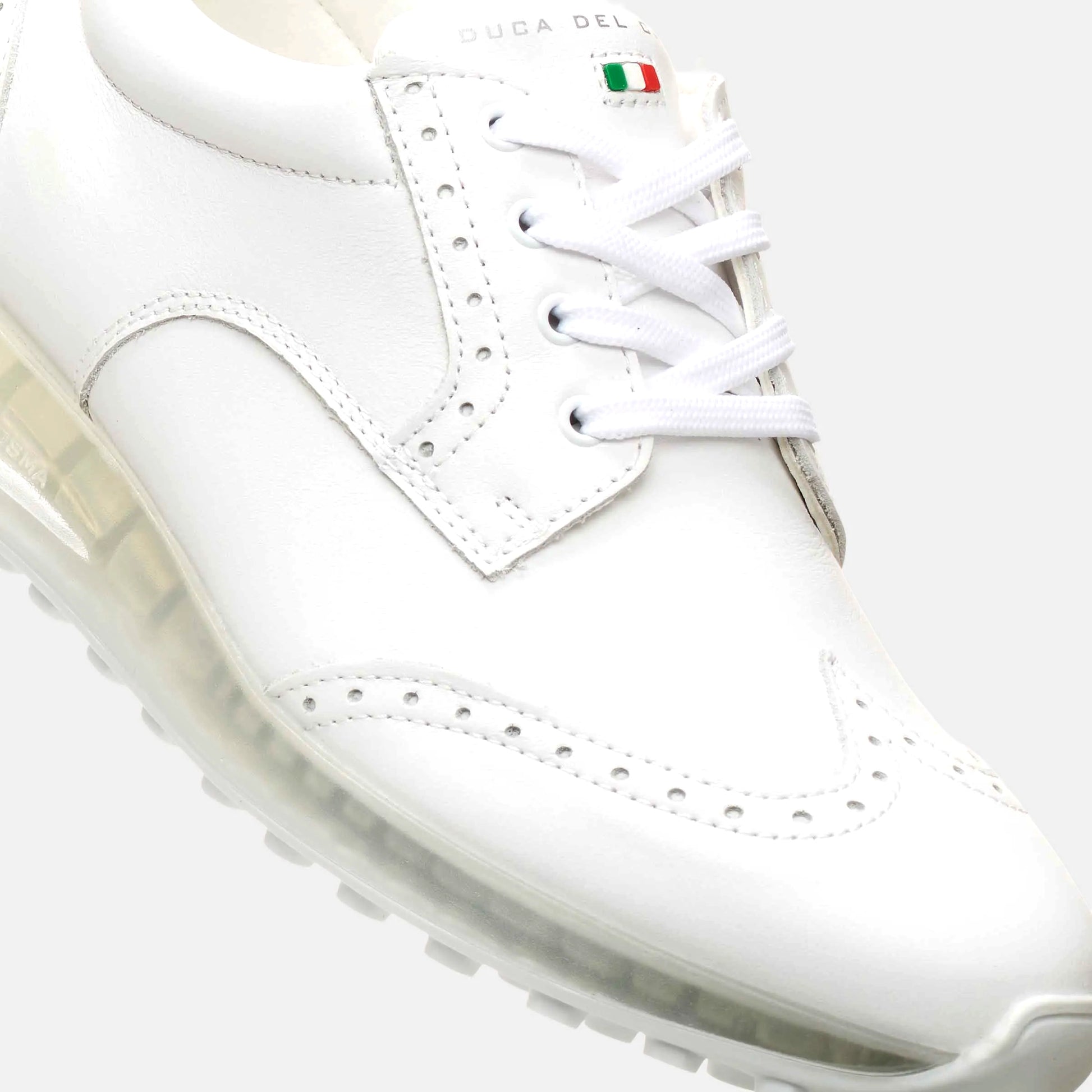 Sportliche Damen Golfschuhe weiß Duca del Cosma
