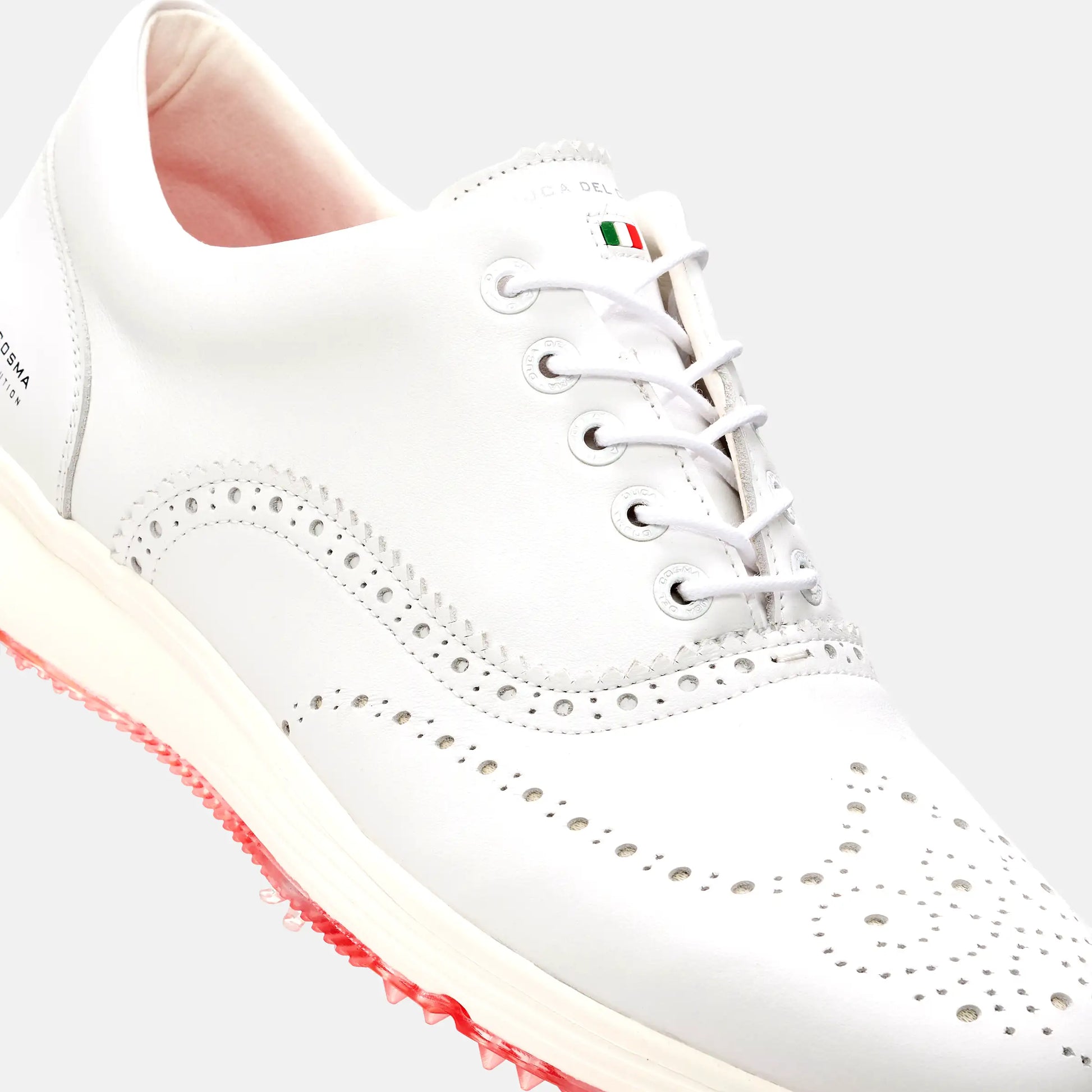 Wasserdichte Golfschuhe weiß Duca del Cosma Herren