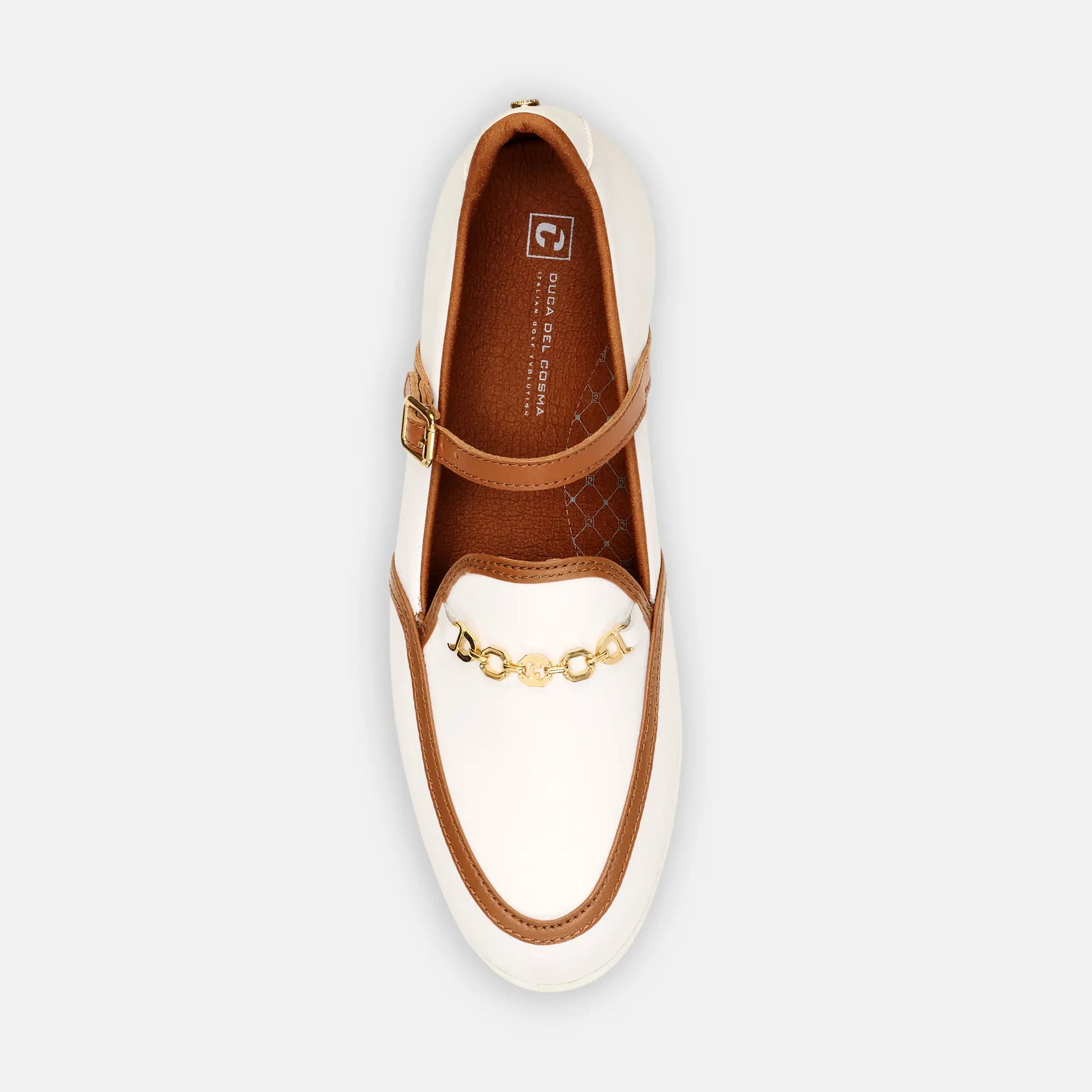 Duca del Cosma weiße Golfschuhe Frauen leicht