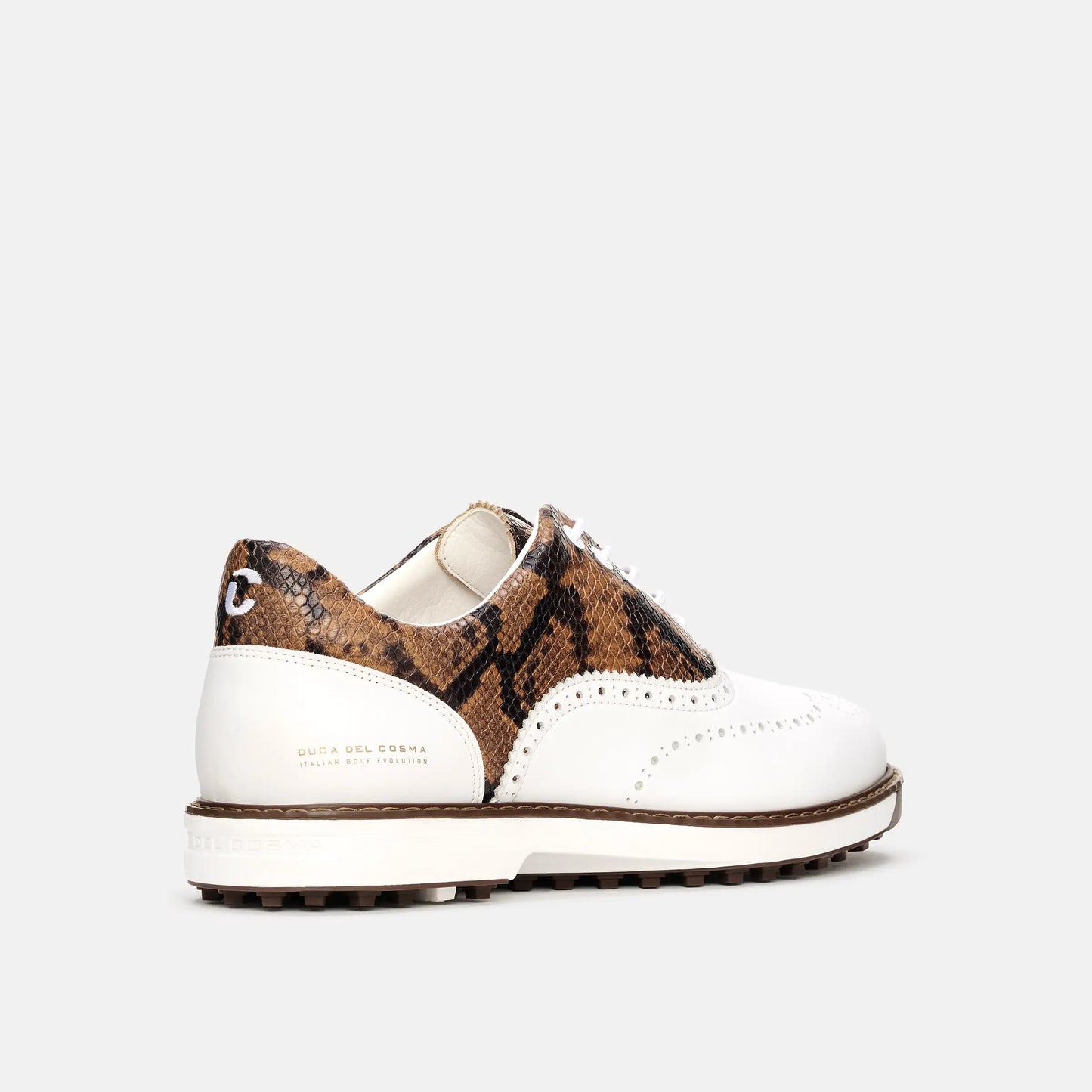 Wasserdichte Golfschuhe weiß Duca del Cosma Herren