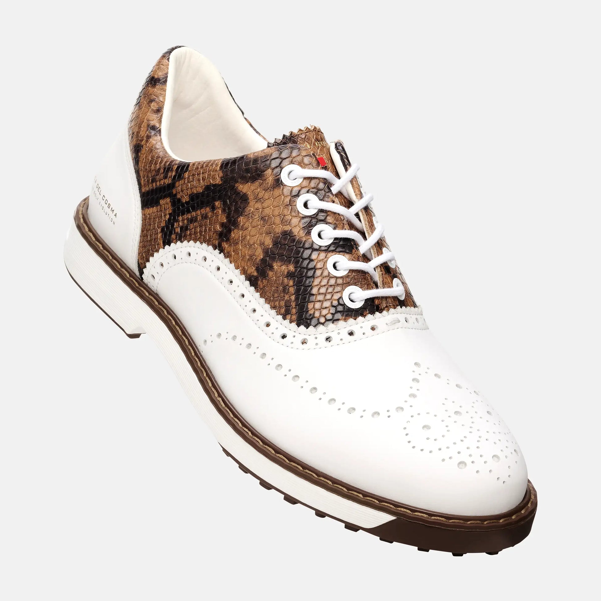 Duca del Cosma sportliche weiße Golfschuhe Herren