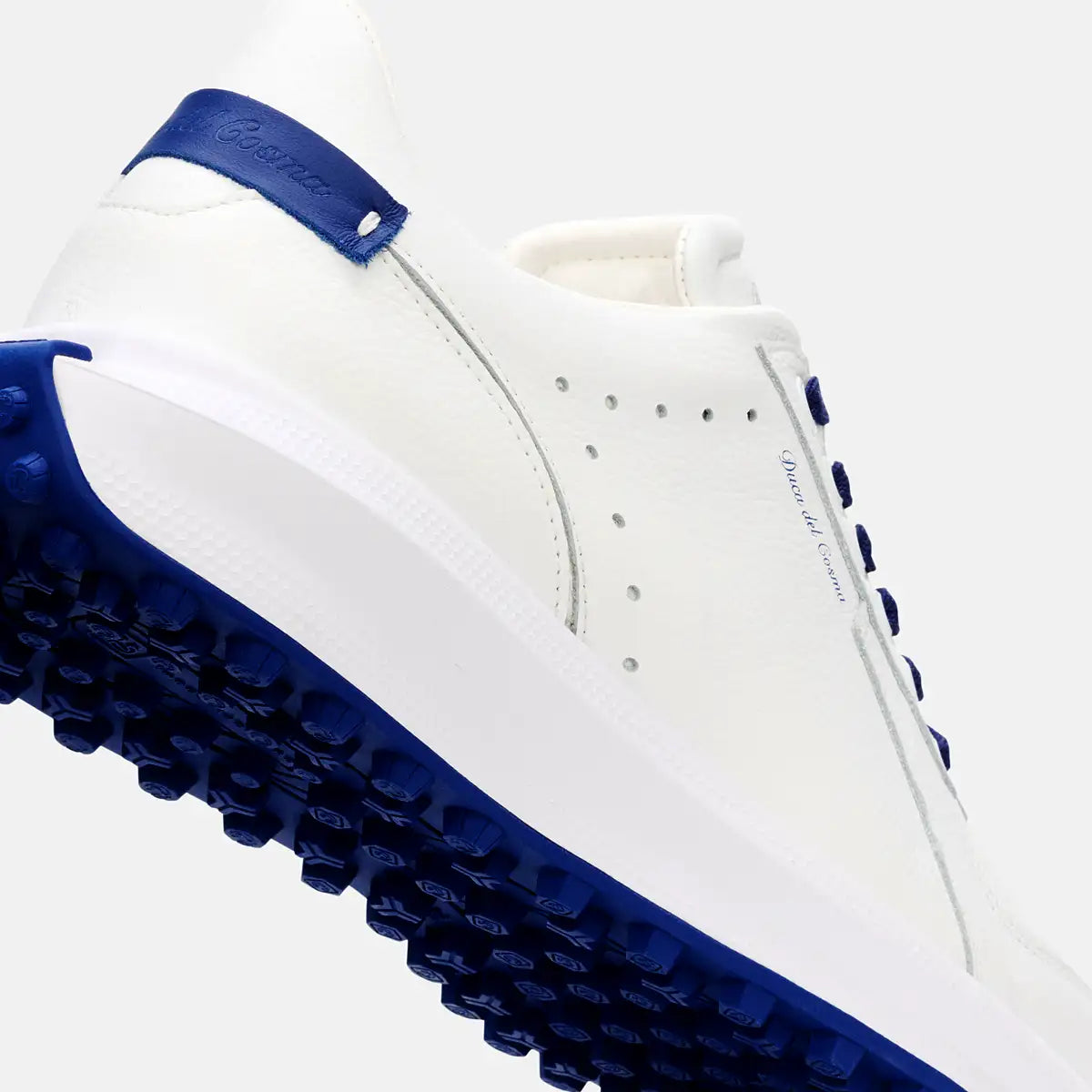 Duca del Cosma weiße Golfschuhe Männer leicht