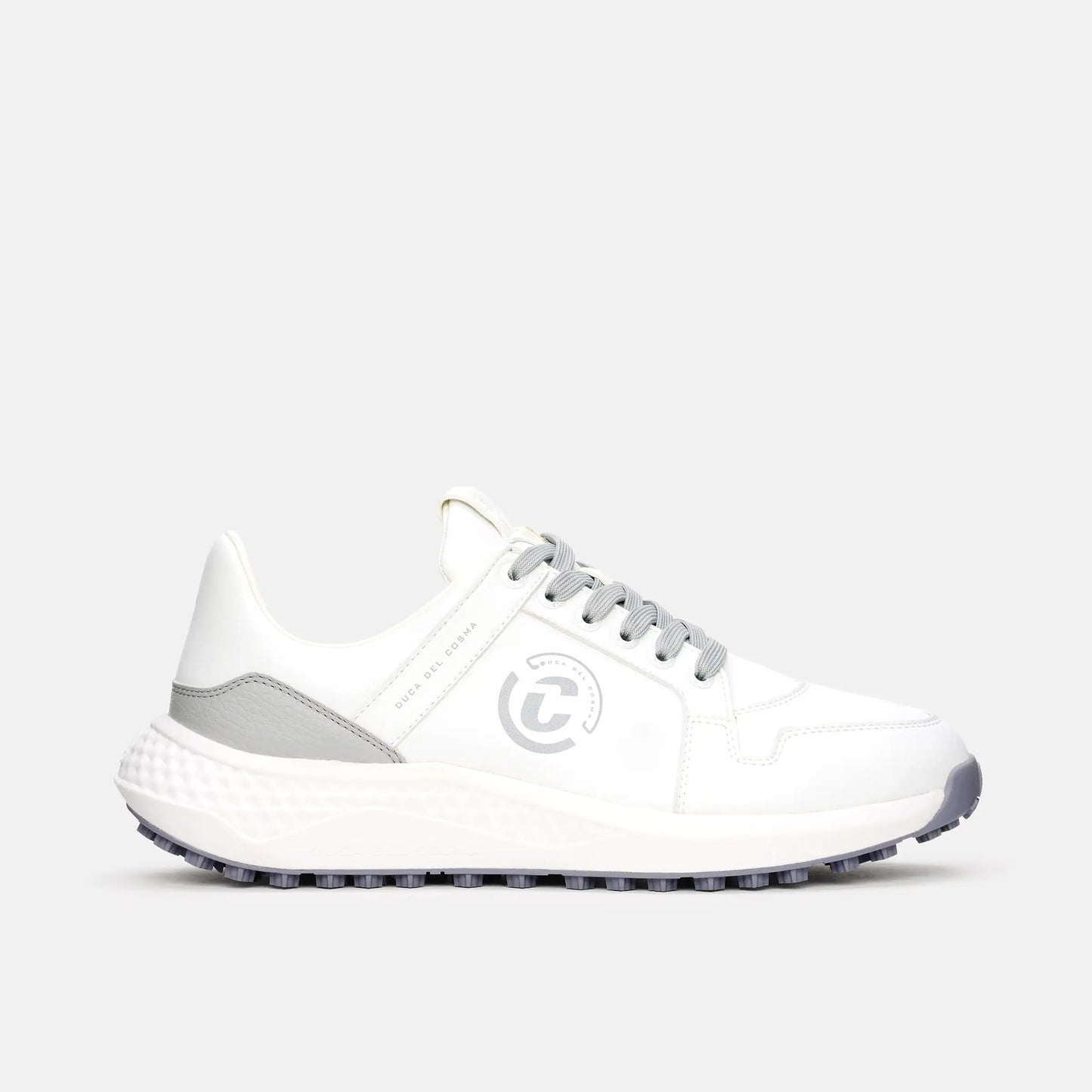 Weiße Golfschuhe Herren Duca del Cosma wasserdicht
