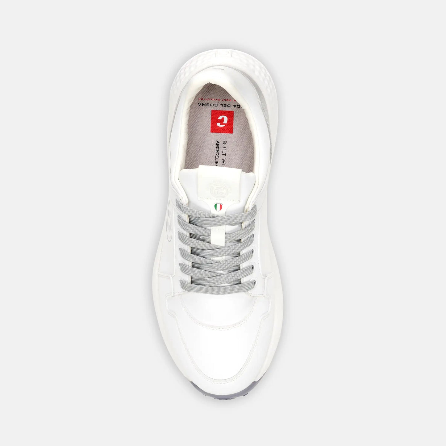 Spikeless Herren Golfschuhe Duca del Cosma weiß