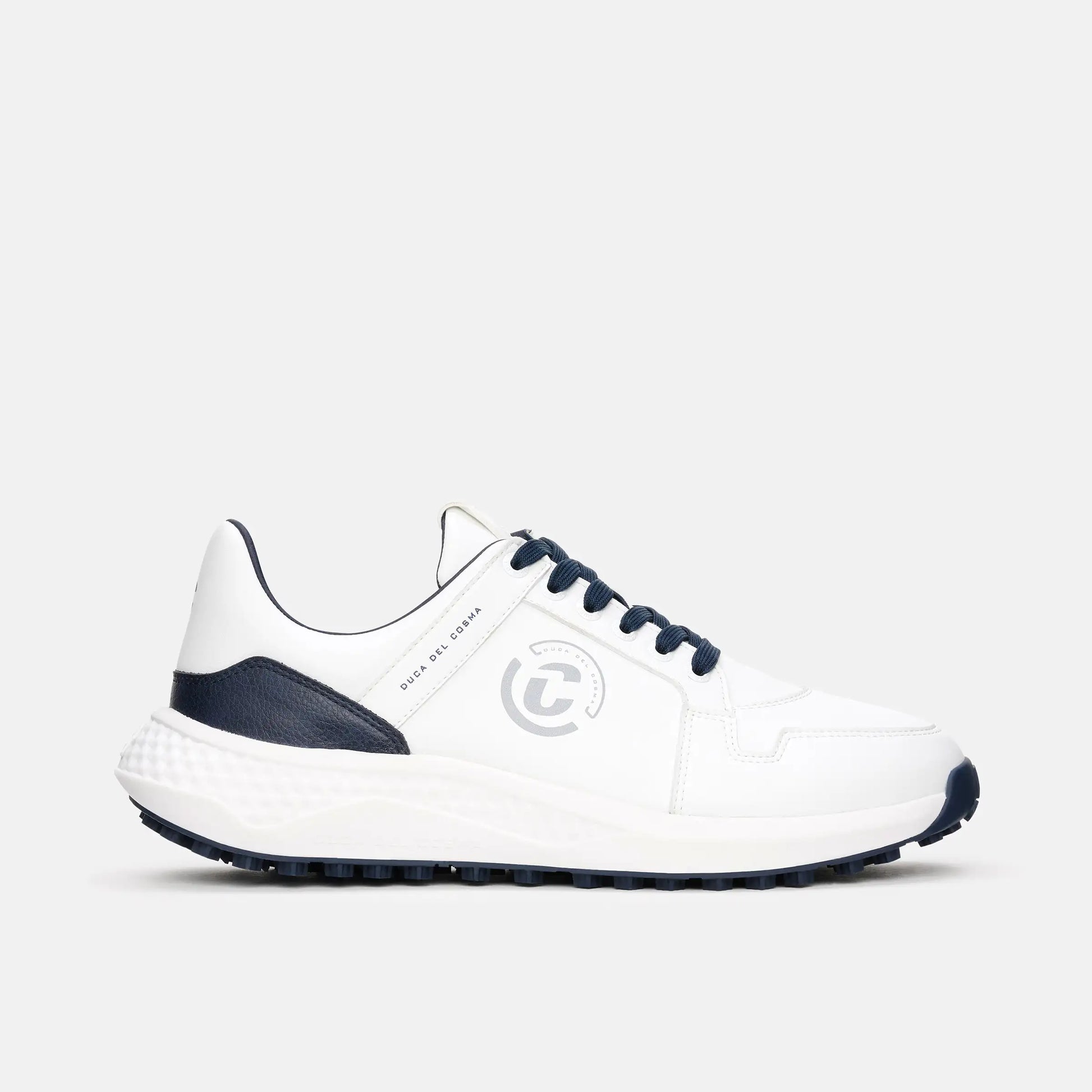 Wasserdichte Golfschuhe weiß Duca del Cosma Herren
