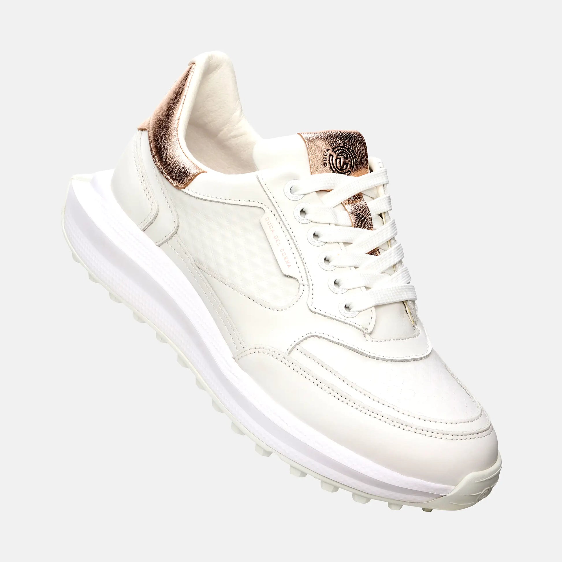 Sportliche Damen Golfschuhe weiß Duca del Cosma
