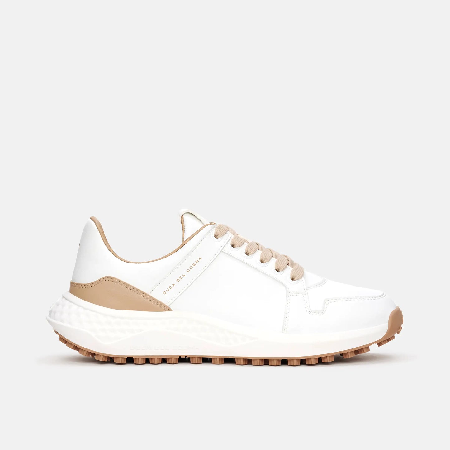 Weiße Golfschuhe Damen Duca del Cosma Premium Leder