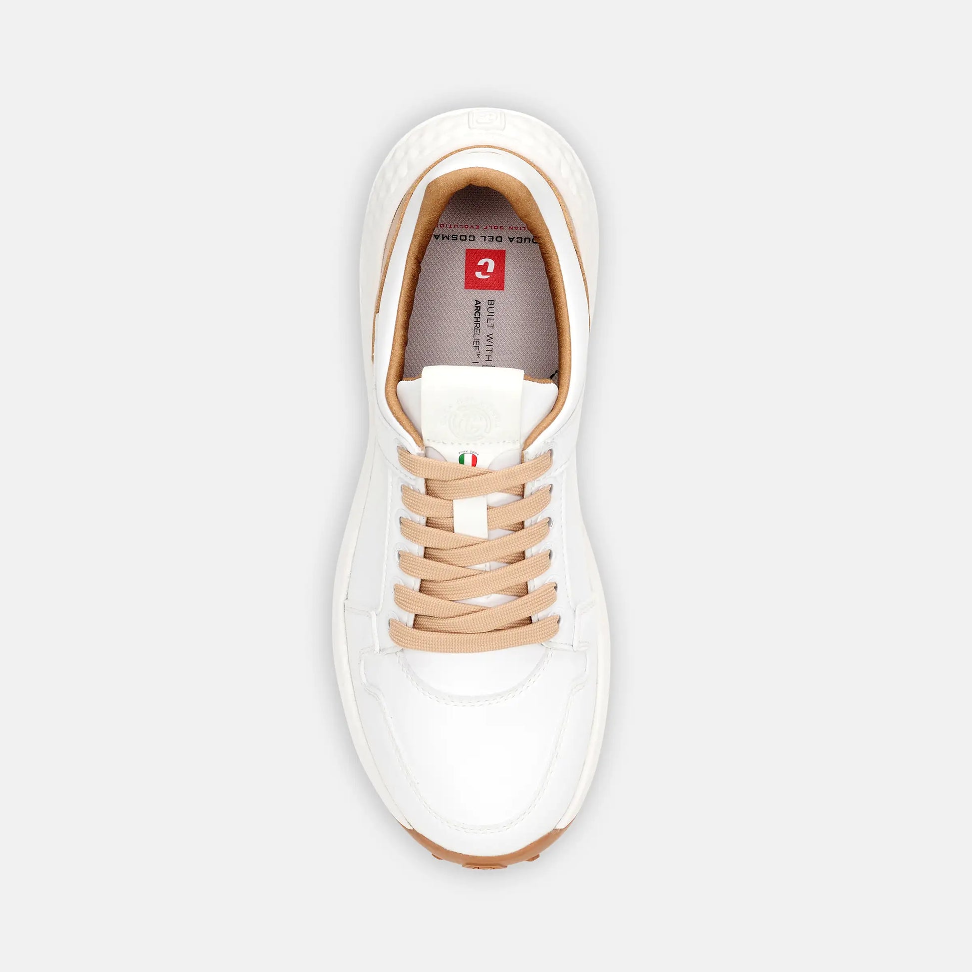 Duca del Cosma weiße Golfschuhe Frauen leicht