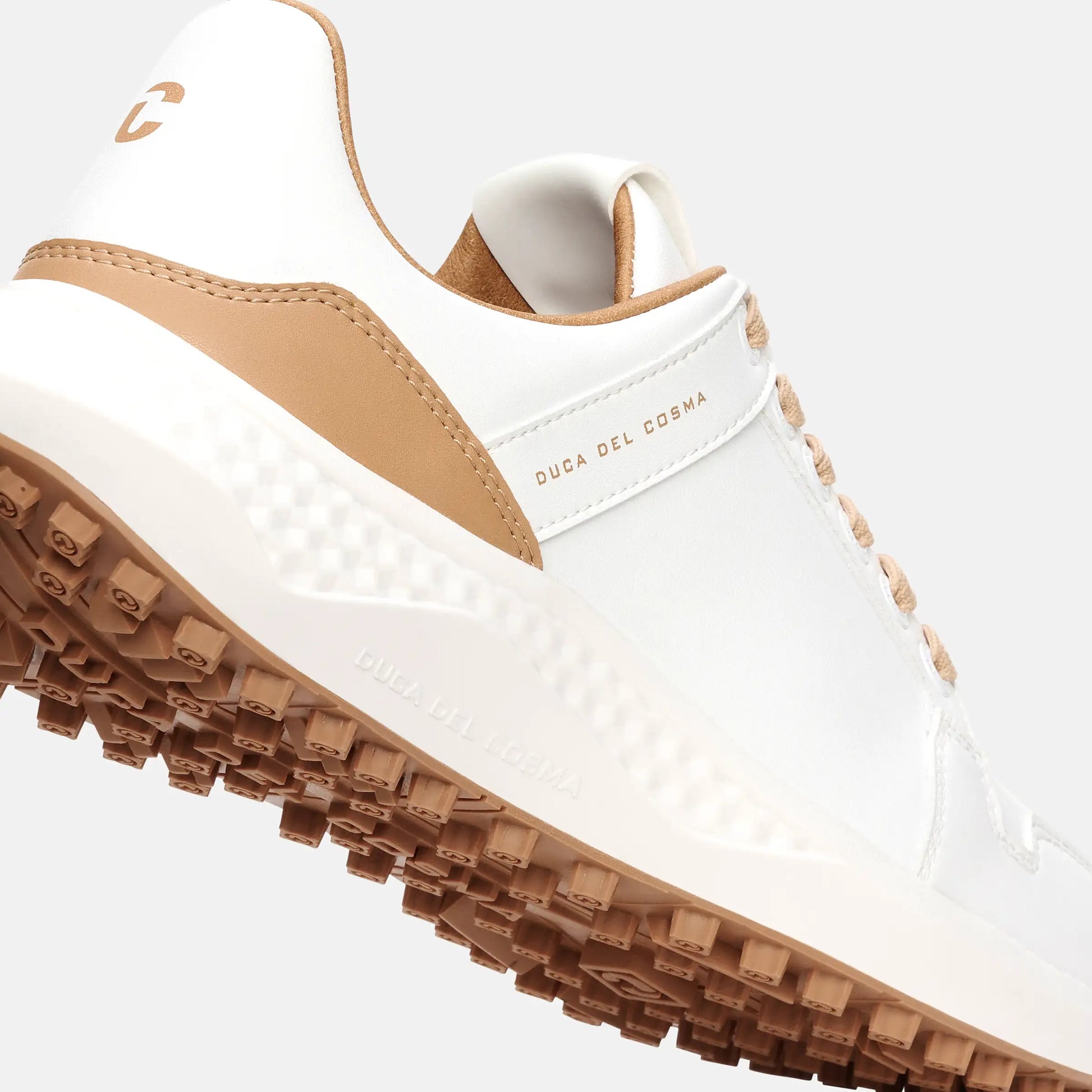 Sportliche Damen Golfschuhe weiß Duca del Cosma