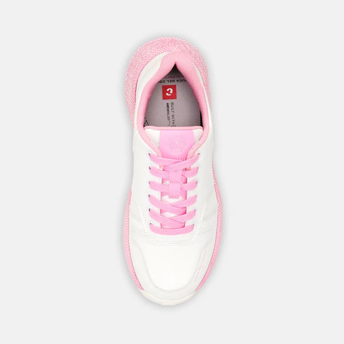 Duca del Cosma weiße Golfschuhe Frauen leicht