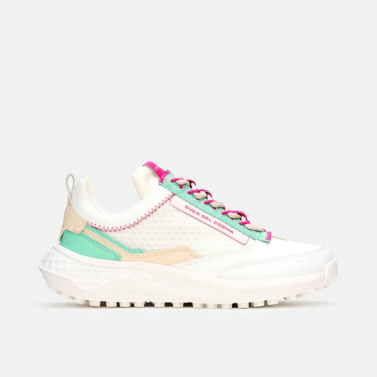 Weiße Golfschuhe Damen Duca del Cosma Premium Leder