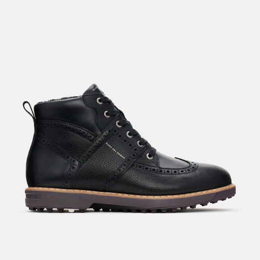 Herren Schwarz Golfschuhe