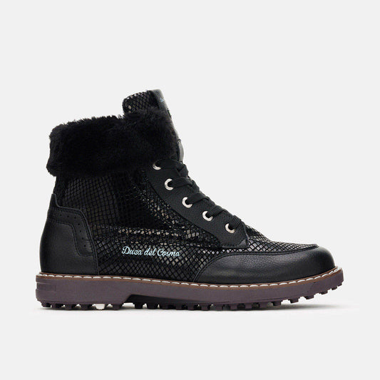 Damen schwarz golfschuhe 