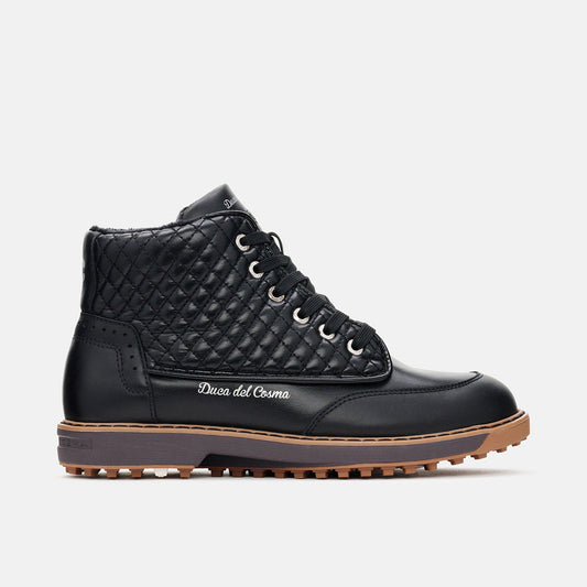 Damen Schwarz Golfschuhe